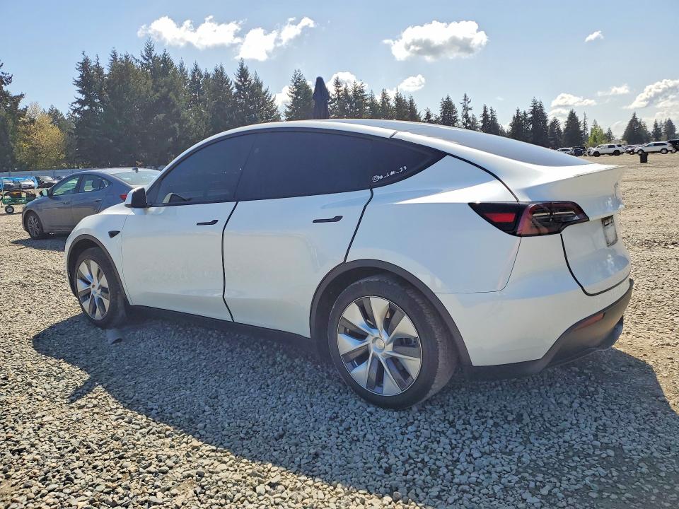 2024 Tesla Model y VIN 7SAYGAEE0RF986107 COPART salvage auction — REAR END, Wa - Bill Of Sale, sold $13,200 on 2026-07-02 (photo 2)