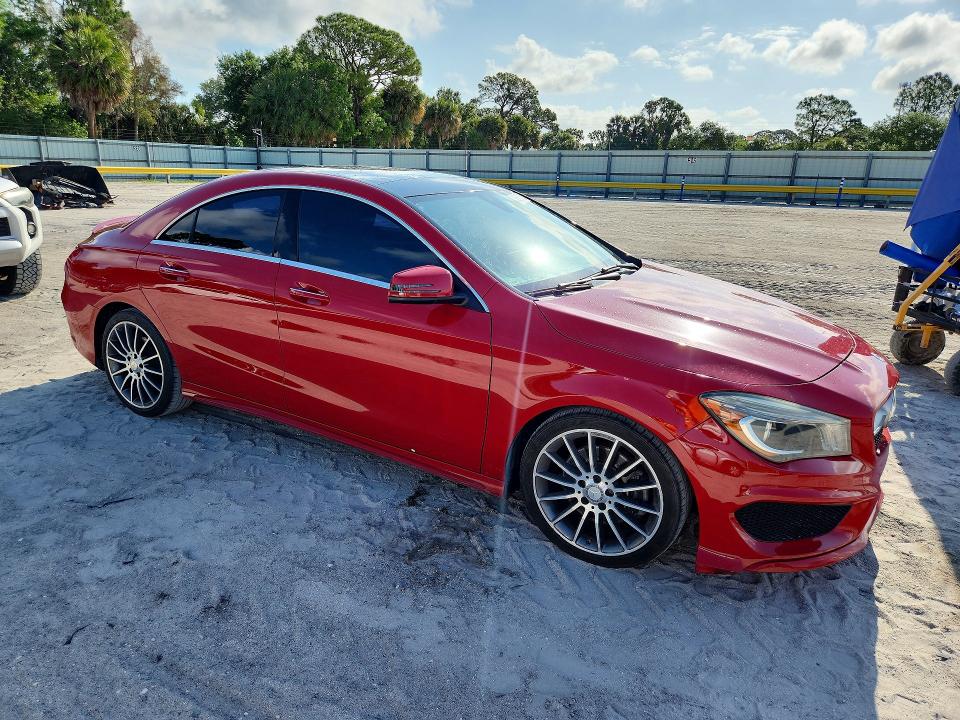 2016 Mercedes-benz Cla-klasse VIN WDDSJ4EB3GN294939 COPART salvage auction — FRONT END, Salvage Title, sold $3,750 on 2026-07-15 (photo 4)