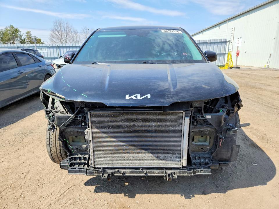2023 Kia Carnival VIN KNDNB5H39P6202547 COPART salvage auction — FRONT END, On - Permit No Brand - Unfit, sold $9,100 on 2026-07-28 (photo 5)