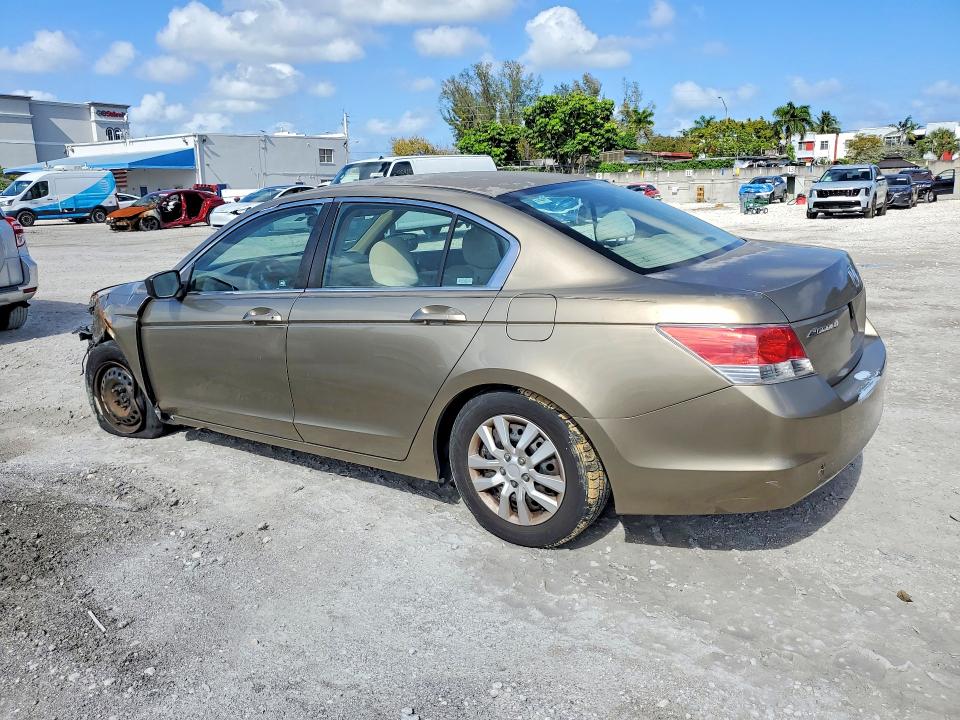 2008 Honda Accord VIN 1HGCP26308A124685 COPART salvage auction — FRONT END, FL - CERT OF TITLE SLVG REBUILDABLE, sold $400 on 2026-07-02 (photo 2)