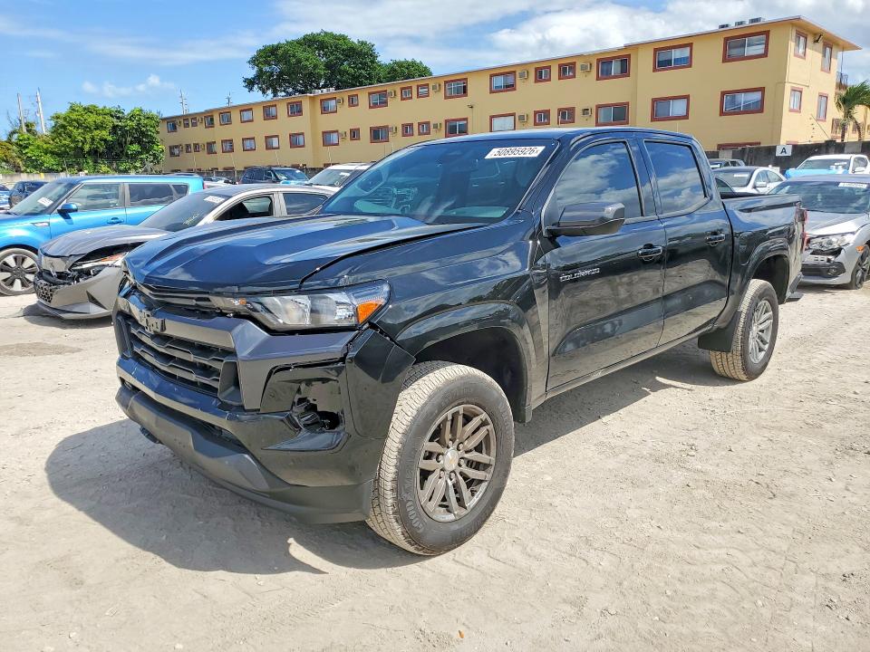 2026 Chevrolet Colorado VIN 1GCPSCEK6T1128990 COPART salvage auction — FRONT END, Fl - Cert Of Title Slvg Rebuildable, sold $16,800 on 2026-07-02 (photo 1)