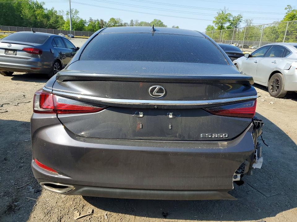 2023 Lexus ES VIN 58ADZ1B17PU148639 COPART salvage auction — REAR END, Md - Cert Of Salvage > 75% Damage, sold $225 on 2026-07-03 (photo 6)
