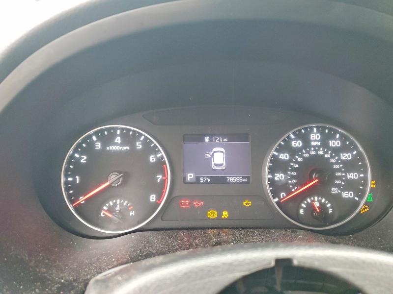 2021 Kia Seltos VIN KNDEUCAAXM7077913 COPART salvage auction — FRONT END, OH, sold $80 on 2026-07-29 (photo 9)