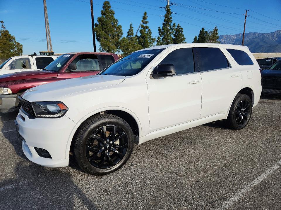 2019 Dodge Durango VIN 1C4RDJDG4KC821175 — COPART salvage auction photo