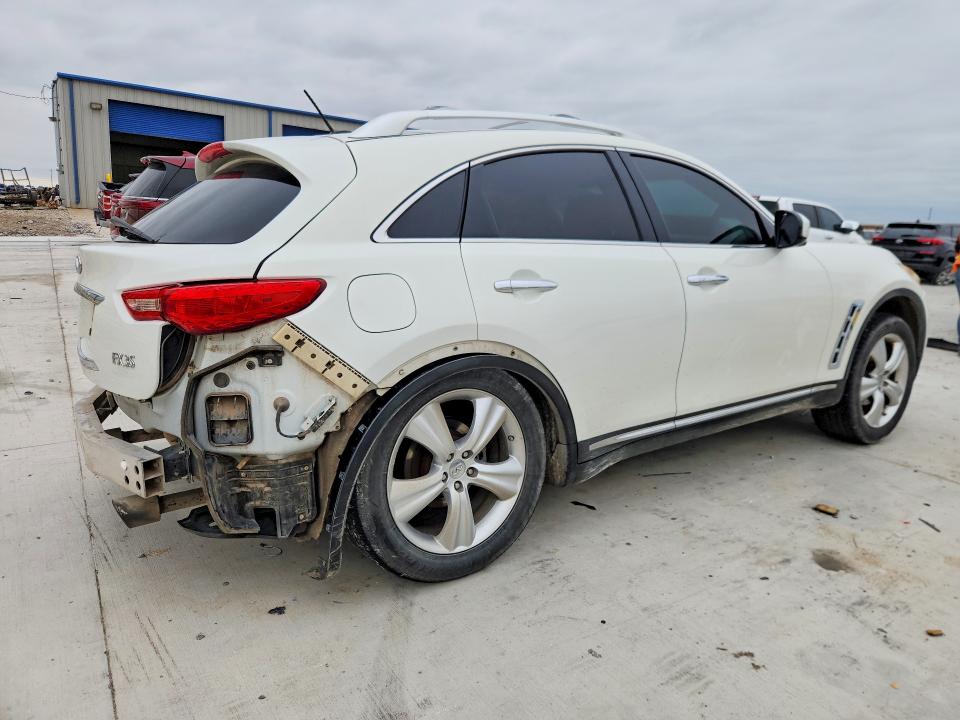 2011 Infiniti Fx VIN JN8AS1MU3BM710320 COPART salvage auction — REAR END, Tx - Salvage Vehicle Title, sold $475 on 2026-07-07 (photo 3)