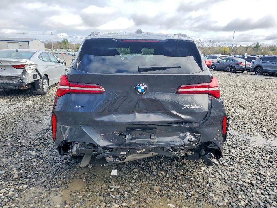 2026 BMW X3 VIN 5UX53GP09T9247902 COPART salvage auction — REAR END, Id - Salvage Certificate Of Title, sold $28,750 on 2026-07-15 (photo 6)