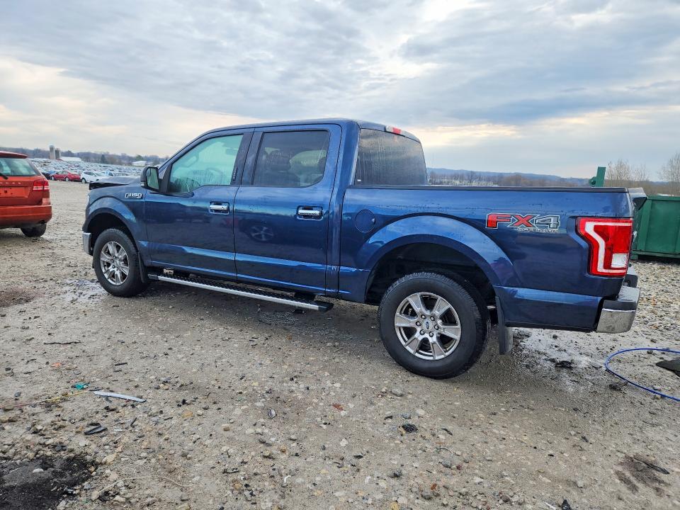 2016 Ford F-150 VIN 1FTEW1EF9GFD27897 COPART salvage auction — FRONT END, Mi - Certificate Of Title, sold $9,900 on 2026-07-02 (photo 2)