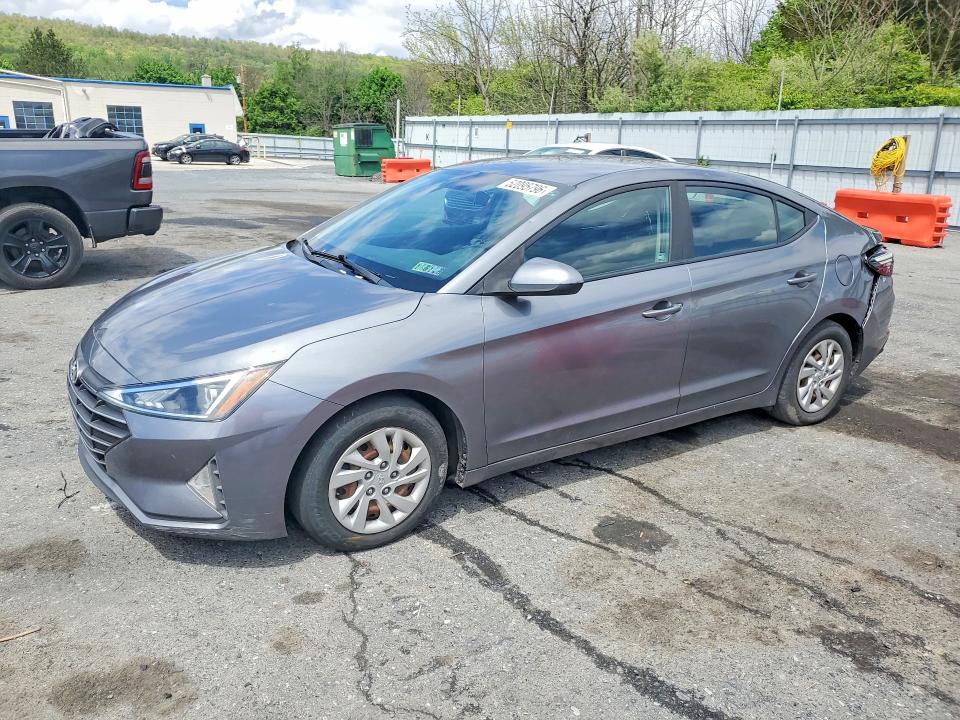 2019 Hyundai Elantra VIN 5NPD74LF9KH466987 COPART salvage auction — REAR END, Pa - Cert Of Title (P), sold $3,100 on 2026-07-09 (photo 1)