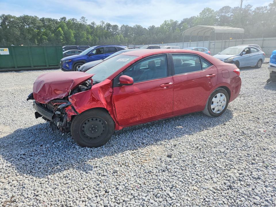 2014 Toyota Corolla VIN 5YFBURHEXEP092068 COPART salvage auction — FRONT END, Ga - Cert Of Title-Salvage, sold $775 on 2026-07-28 (photo 1)