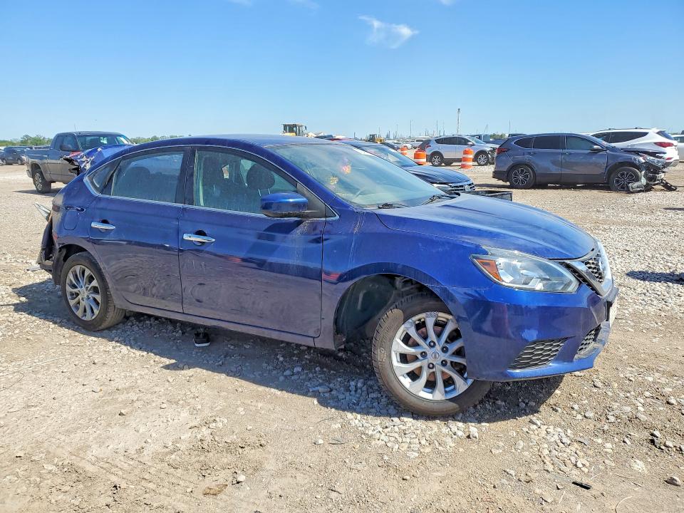 2018 Nissan Sentra VIN 3N1AB7AP2JL652614 COPART salvage auction — REAR END, Tx - Salvage Vehicle Title, sold $450 on 2026-07-09 (photo 4)