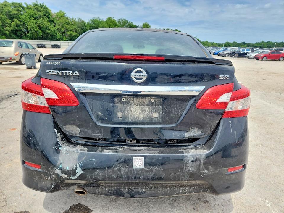 2015 Nissan Sentra VIN 3N1AB7AP6FY278843 COPART salvage auction — REAR END, Ok - Cert Of Title-Salvage, sold $675 on 2026-07-02 (photo 6)
