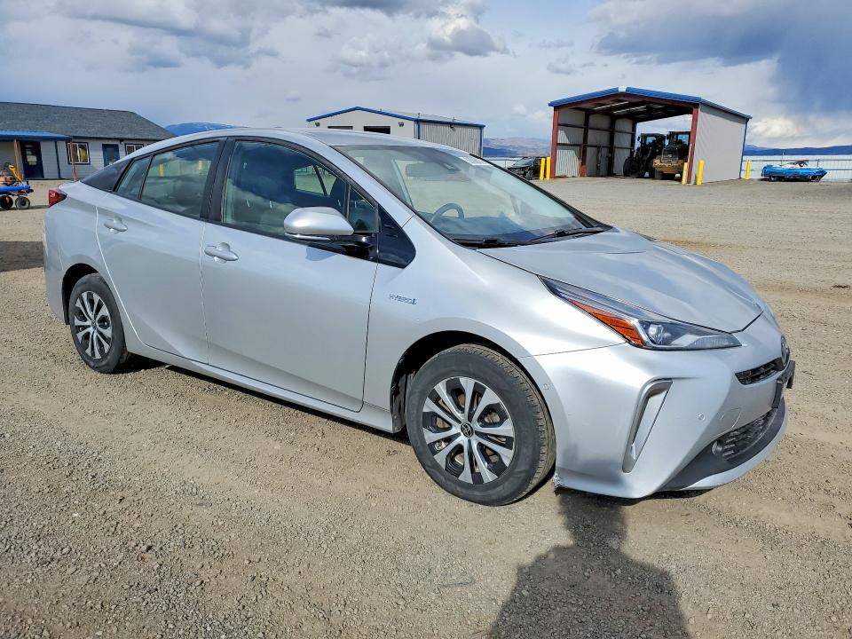 2019 Toyota Prius VIN JTDL9RFU4K3005379 COPART salvage auction — FRONT END, Mt - Salvage Certificate Of A Vehic, sold $3,050 on 2026-07-02 (photo 4)