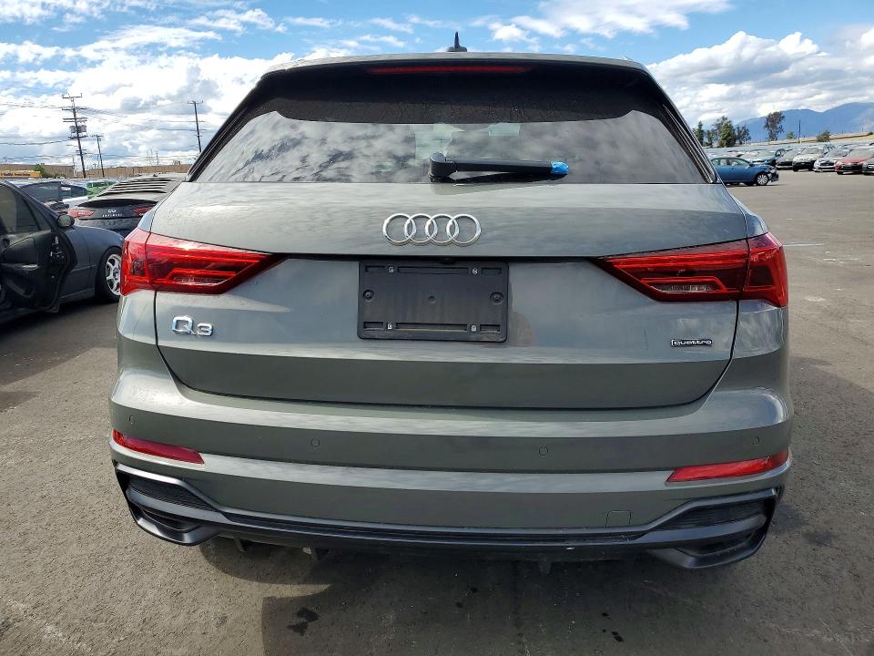 2022 Audi Q3 VIN WA1DECF37N1148504 COPART salvage auction — FRONT END, Salvage Title, sold $7,900 on 2026-07-22 (photo 6)