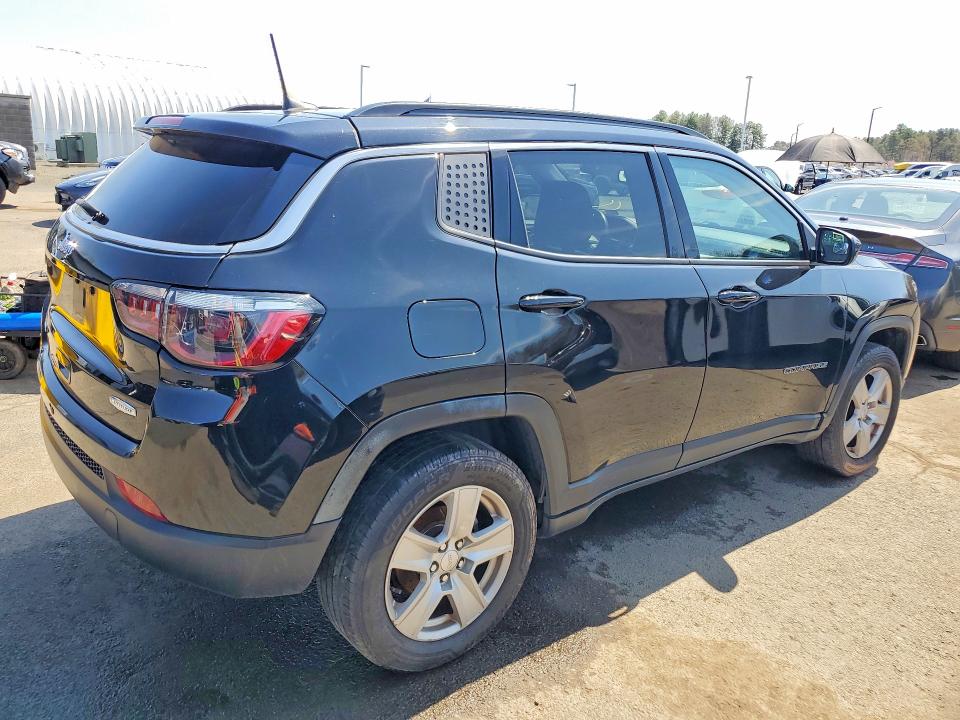 2022 Jeep Compass VIN 3C4NJDBB4NT199766 COPART salvage auction — MINOR DENT/SCRATCHES, Va - Certificate Of Title, sold $7,000 on 2026-07-30 (photo 3)