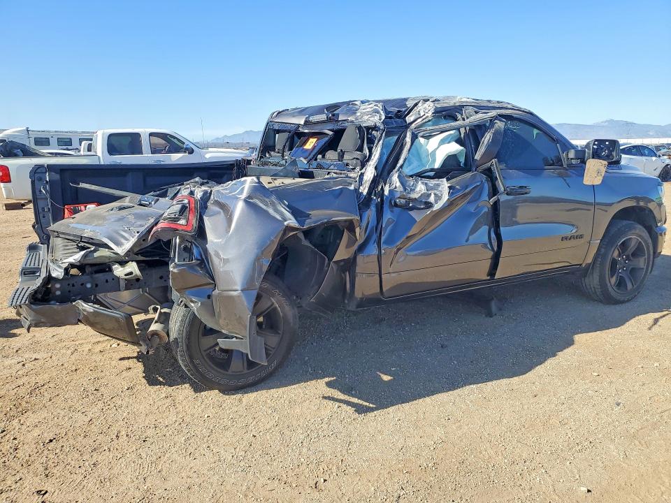 2024 Ram 1500 VIN 1C6SRFFT9RN159173 COPART salvage auction — ROLLOVER, CA - SALVAGE CERTIFICATE, sold $3,700 on 2026-08-03 (photo 3)