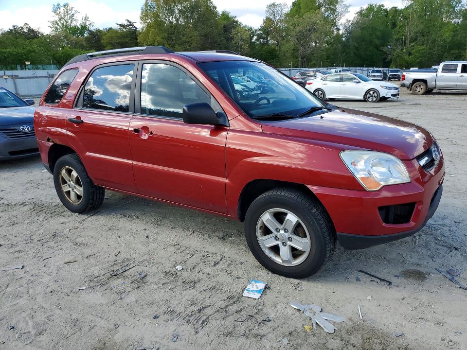 2010 Kia Sportage VIN KNDKGCA36A7709457 COPART salvage auction — NORMAL WEAR, Pa - Cert Of Title, sold $500 on 2026-07-28 (photo 4)