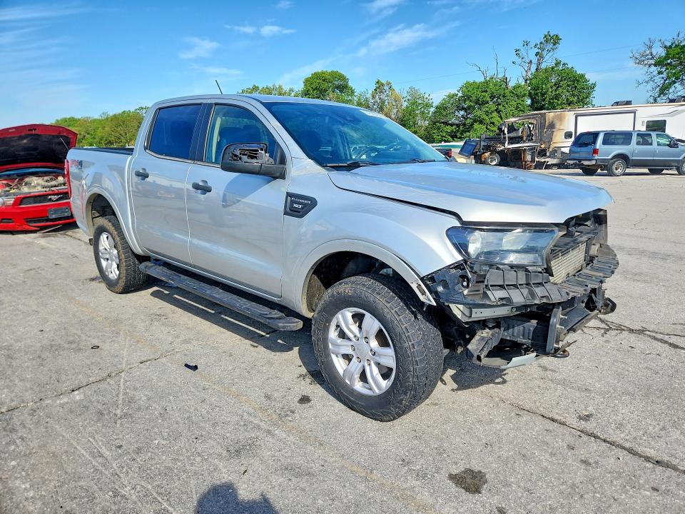 2019 Ford Ranger VIN 1FTER4FH6KLA87002 COPART salvage auction — FRONT END, Mo - Salvage Certificate Of Title, sold $7,900 on 2026-07-28 (photo 4)