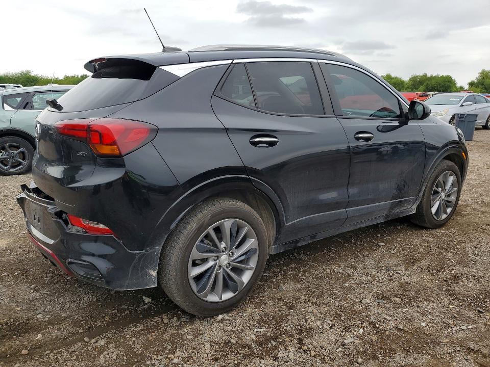 2020 Buick Encore VIN KL4MMDSL6LB121865 COPART salvage auction — REAR END, Tx - Salvage Vehicle Title, sold $3,300 on 2026-07-15 (photo 3)