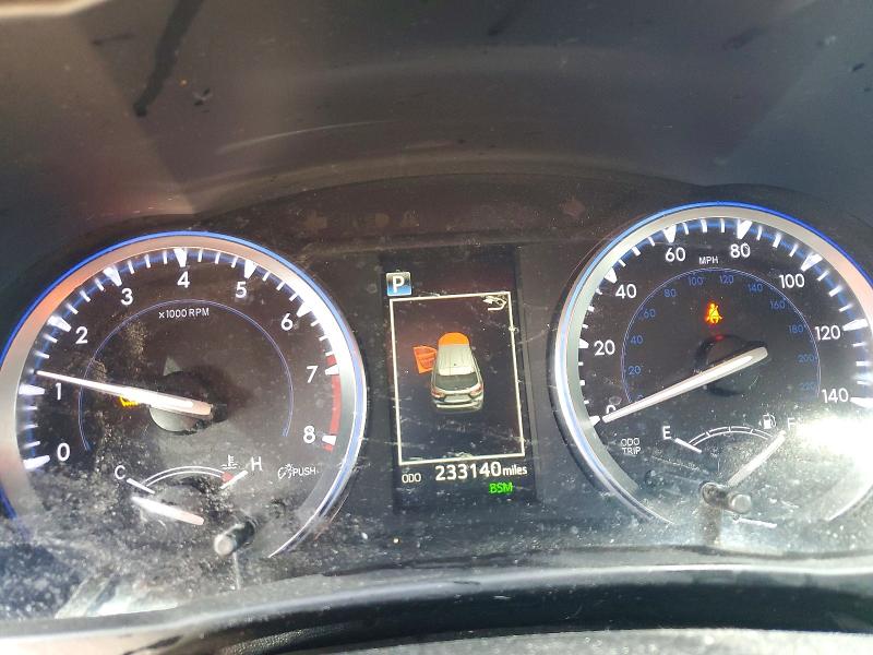 2017 Toyota Highlander VIN 5TDKZRFH8HS519726 COPART salvage auction — FRONT END, Tx - Certificate Of Title, sold $7,000 on 2026-07-08 (photo 9)