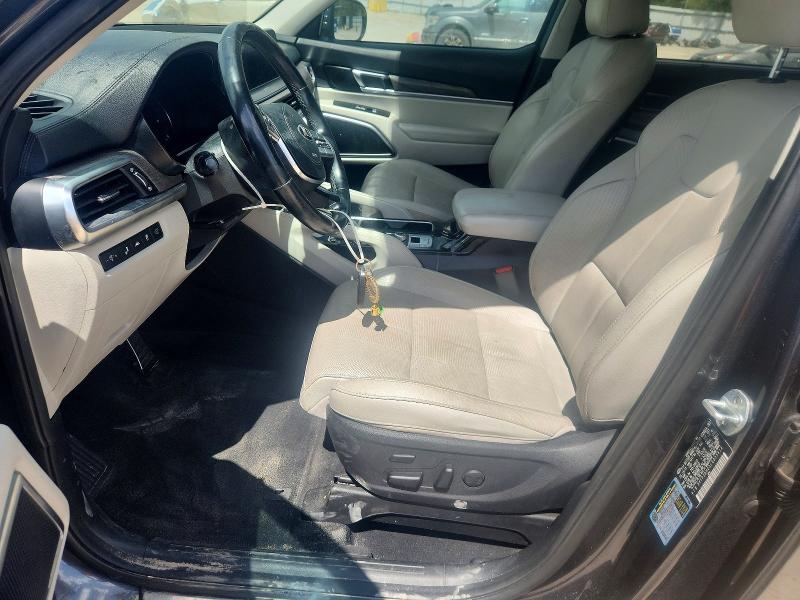 2020 Kia Telluride VIN 5XYP5DHC0LG033312 COPART salvage auction — MINOR DENT/SCRATCHES, Fl - Certificate Of Title, sold $9,500 on 2026-07-10 (photo 7)