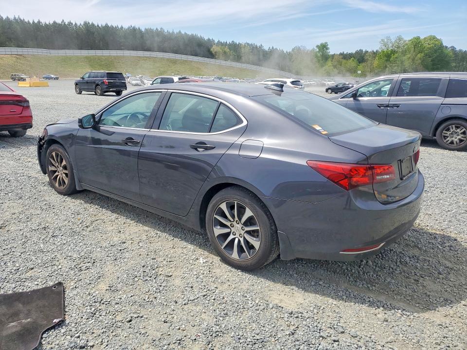 2015 Acura Tlx VIN 19UUB2F39FA012242 COPART salvage auction — FRONT END, Nc - Salvage Certificate Of Title, sold $3,100 on 2026-07-02 (photo 2)