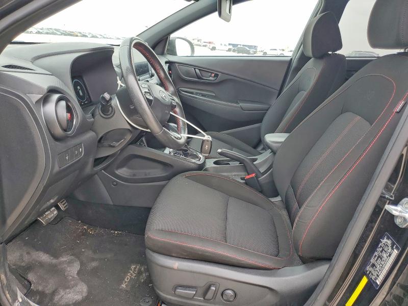2022 Hyundai Kona VIN KM8K33A38NU868866 COPART salvage auction — FRONT END, Tx - Certificate Of Title, sold $6,000 on 2026-07-16 (photo 7)