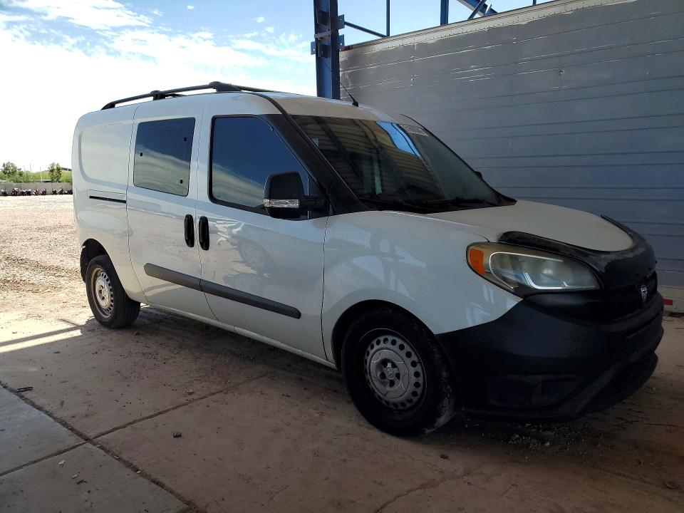 2017 Ram Promaster city VIN ZFBERFAB9H6D99665 COPART salvage auction — REAR END, Id - Salvage Certificate Of Title, sold $2,700 on 2026-08-12 (photo 4)