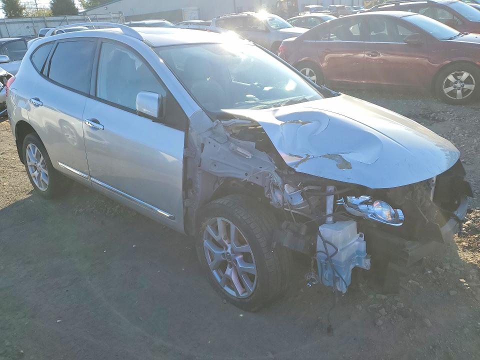 2013 Nissan Rogue VIN JN8AS5MV9DW642760 COPART salvage auction — FRONT END, MD - CERT OF SALVAGE > 75% DAMAGE, sold $450 on 2026-07-20 (photo 4)