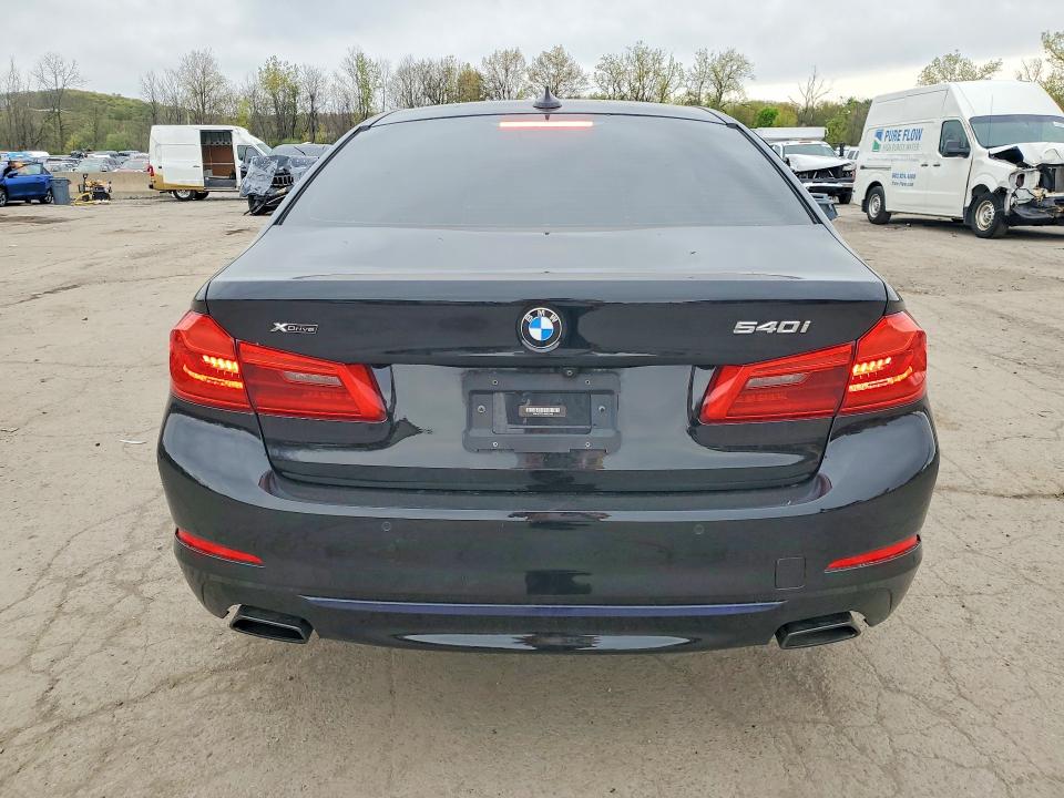 2018 BMW 5er VIN WBAJE7C52JWD53408 COPART salvage auction — SIDE, NY - MV-907A SALVAGE CERTIFICATE, sold $4,150 on 2026-07-21 (photo 6)