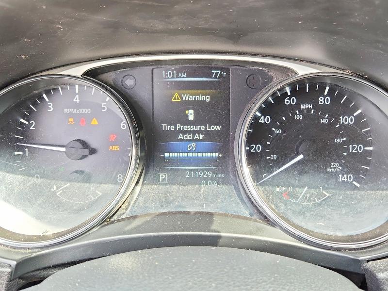 2016 Nissan Rogue VIN 5N1AT2MT5GC797197 COPART salvage auction — FRONT END, Ga - Cert Of Title-Salvage, sold $300 on 2026-07-02 (photo 9)