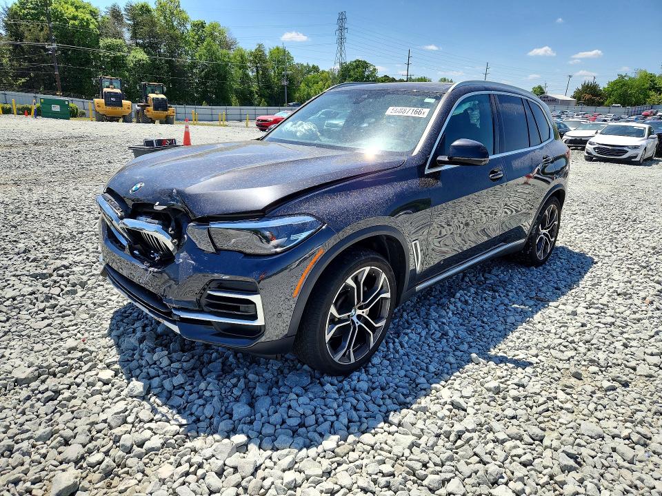 2023 BMW X5 VIN 5UXCR4C09P9P37062 COPART salvage auction — FRONT END, Nc - Salvage Certificate Of Title, sold $17,400 on 2026-07-15 (photo 1)