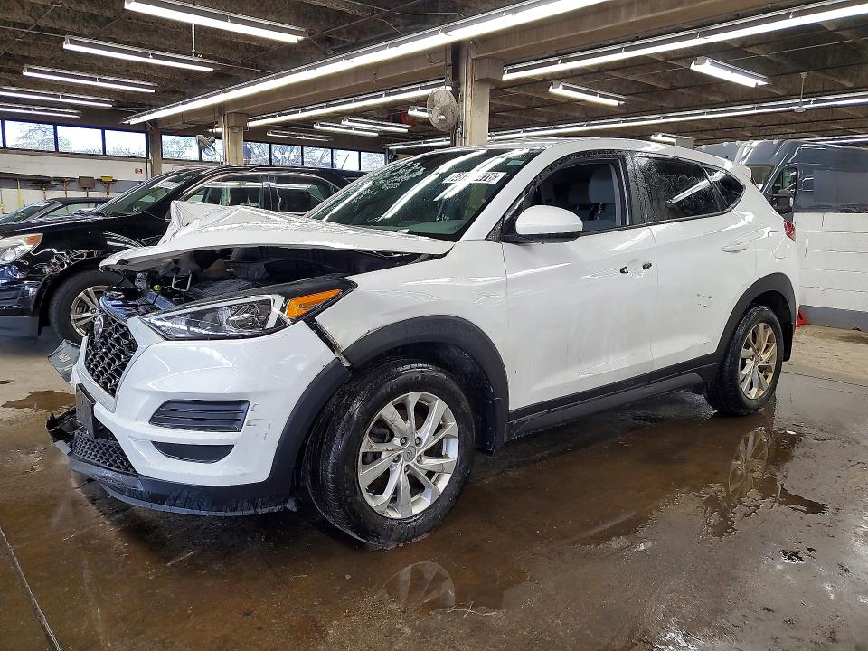 2020 Hyundai Tucson VIN KM8J2CA44LU097147 COPART salvage auction — FRONT END, IL - CERTIFICATE OF TITLE, sold $250 on 2026-07-28 (photo 1)