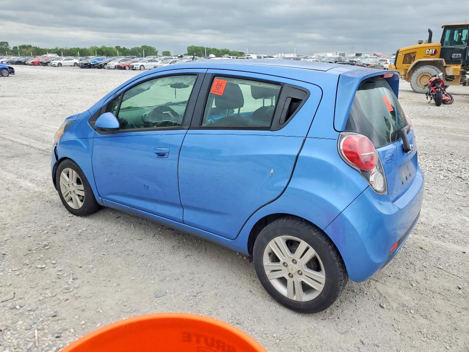 2014 Chevrolet Spark VIN KL8CB6S97EC442259 COPART salvage auction — HAIL, Wv - Salvage Certificate, sold $275 on 2026-07-06 (photo 2)