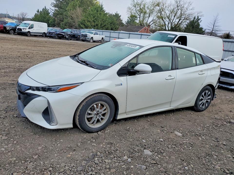 2020 Toyota Prius VIN JTDKARFP5L3151370 COPART salvage auction — REAR END, Md - Cert Of Salvage > 75% Damage, sold $4,600 on 2026-07-27 (photo 1)