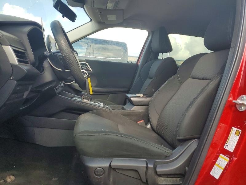 2022 Mitsubishi Outlander VIN JA4J3TA88NZ032581 COPART salvage auction — FRONT END, Tx - Certificate Of Title (P), sold $7,400 on 2026-07-28 (photo 7)