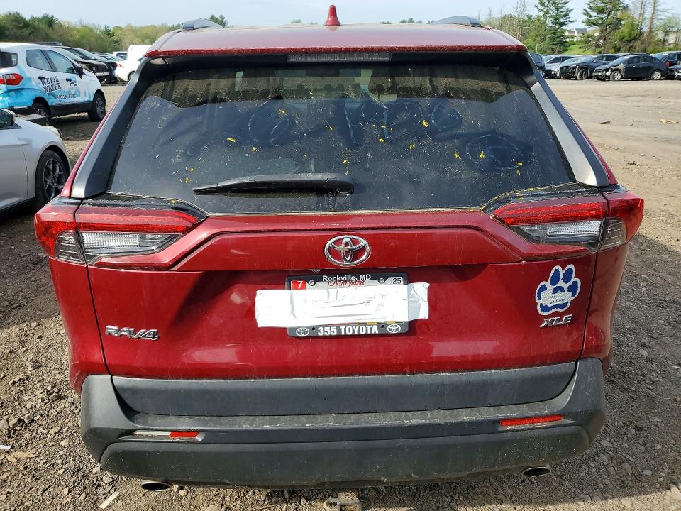 2020 Toyota Rav 4 VIN JTMW1RFV3LD054453 COPART salvage auction — FRONT END, Md - Cert Of Salvage > 75% Damage, sold $8,900 on 2026-07-27 (photo 6)