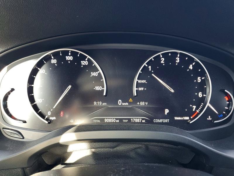 2019 BMW X3 VIN 5UXTR9C50KLD98117 COPART salvage auction — HAIL, Ia - Cert Of Title-Salvage Title, sold $550 on 2026-07-29 (photo 9)