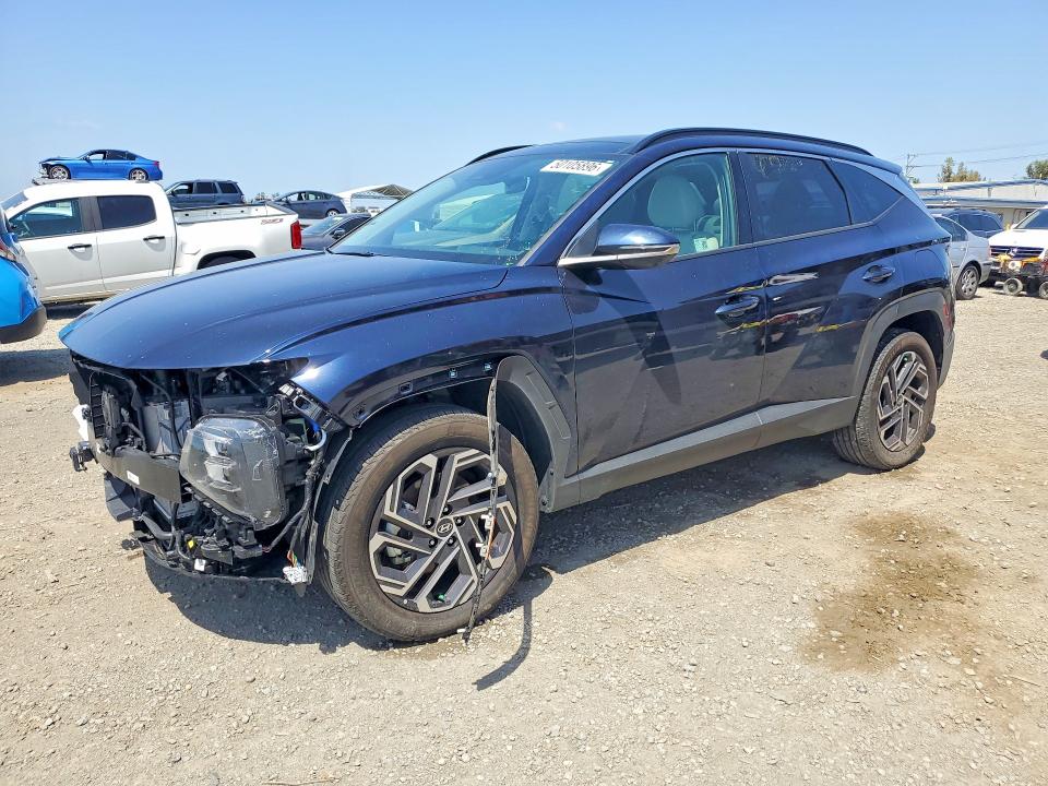 2025 Hyundai Tucson VIN KM8JEDD11SU327014 COPART salvage auction — FRONT END, Ca - Salvage Certificate, sold $11,600 on 2026-07-28 (photo 1)