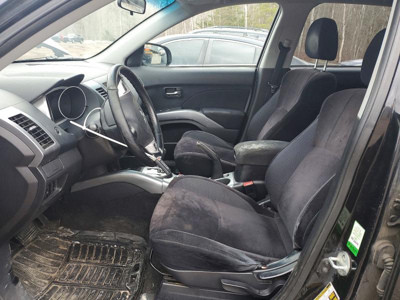 2010 Mitsubishi Outlander VIN JA4JT3AX5AZ600223 COPART salvage auction — REAR END, On - Permit No Brand - Unfit, sold $300 on 2026-07-14 (photo 7)