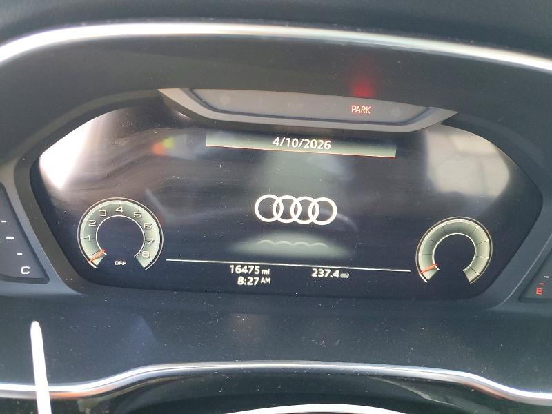 2024 Audi Q3 VIN WA1EECF31R1090822 COPART salvage auction — FRONT END, Salvage Title, sold $275 on 2026-07-21 (photo 9)