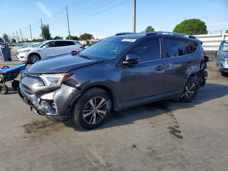 2018 Toyota VIN JTMWFREV3JJ726352 COPART salvage auction — REAR END, Fl - Cert Of Title Slvg Rebuildable, sold $550 on 2026-07-20 (photo 1)
