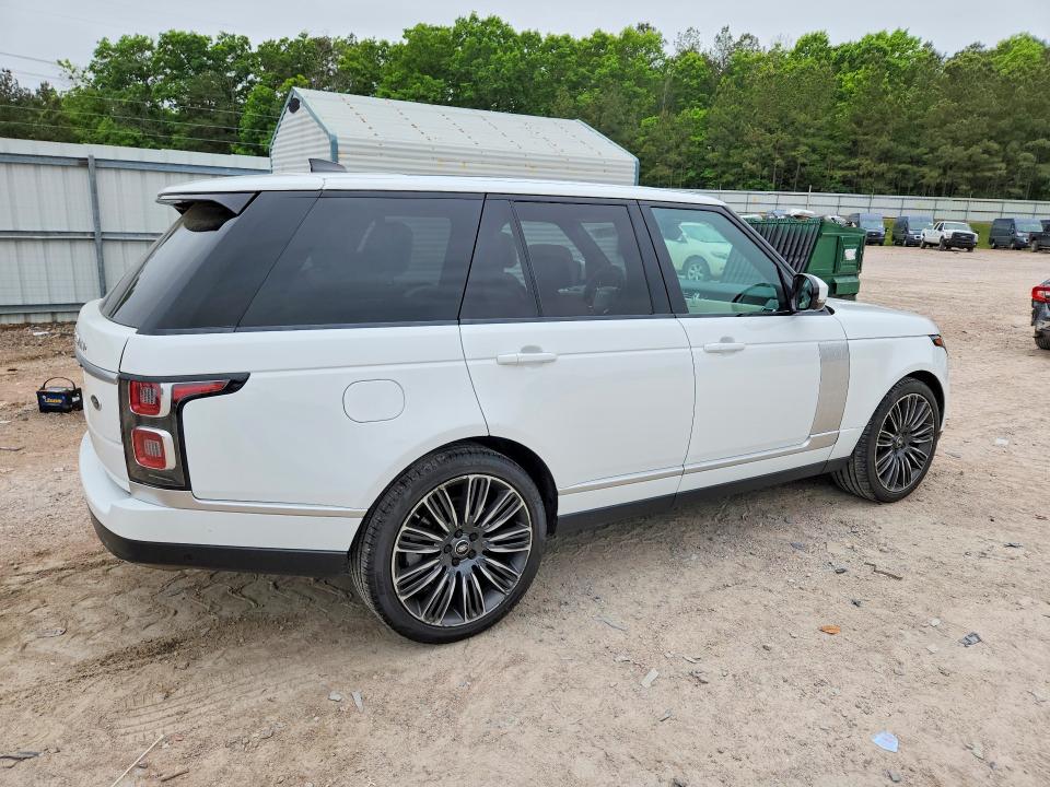 2019 Land rover RANGE ROVER VIN SALGS2RE1KA545472 COPART salvage auction — MECHANICAL, Md - Dis/Dlr/Exp Only Clean Title, sold $11,300 on 2026-08-24 (photo 3)