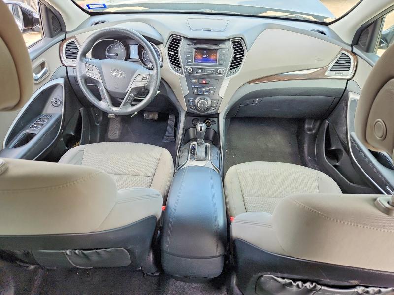 2018 Hyundai Santa fe VIN 5NMZT3LB5JH091023 COPART salvage auction — FRONT END, Tx - Salvage Vehicle Title, sold $2,900 on 2026-07-09 (photo 8)