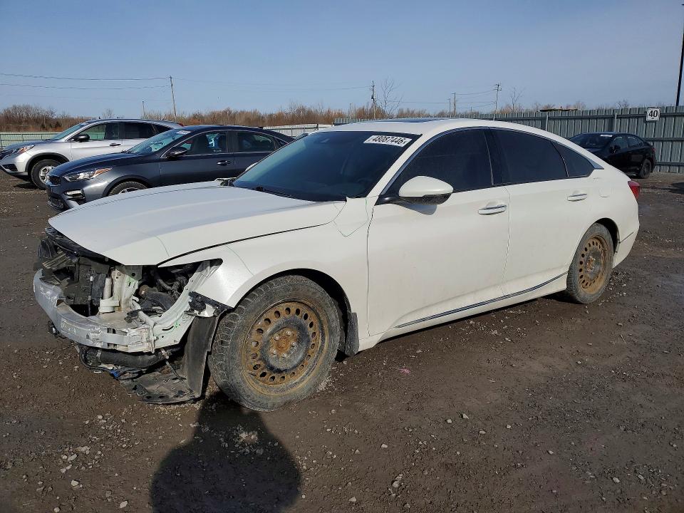 2020 Honda Accord VIN 1HGCV1F95LA803882 COPART salvage auction — FRONT END, On - Permit Salvage, sold $7,400 on 2026-07-30 (photo 1)