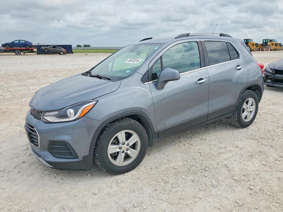 2019 Chevrolet Trax VIN KL7CJLSB8KB928296 COPART salvage auction — FRONT END, Tx - Salvage Vehicle Title, sold $2,750 on 2026-07-16 (photo 1)