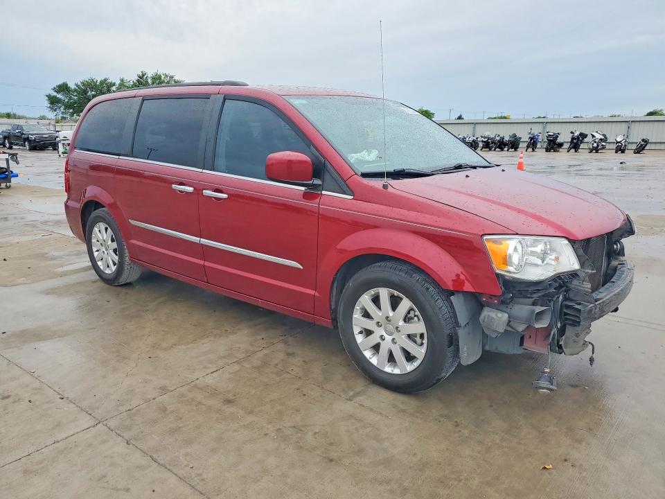 2016 Chrysler Voyager VIN 2C4RC1BG0GR254628 COPART salvage auction — FRONT END, Tx - Salvage Vehicle Title, sold $1,000 on 2026-07-02 (photo 4)