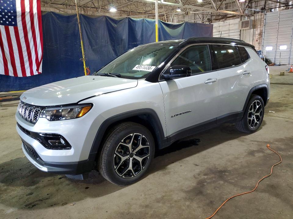 2025 Jeep Compass VIN 3C4NJDCNXST528037 — COPART salvage auction photo