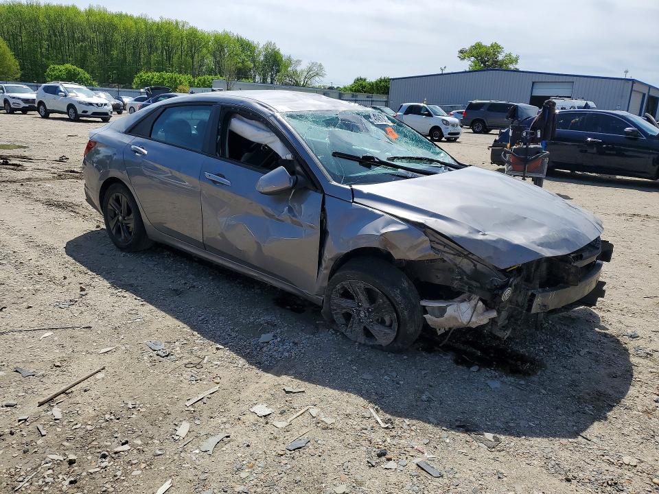 2023 Hyundai Elantra VIN KMHLM4AG4PU578895 COPART salvage auction — FRONT END, Va - Cert Of Title - Salvage, sold $2,000 on 2026-07-14 (photo 4)