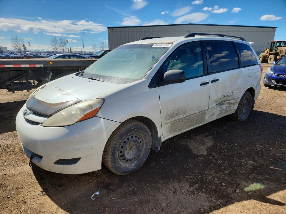 2009 Toyota Sienna VIN 5TDZK29C09S231050 COPART salvage auction — SIDE, Ab - Bos - Salvage, sold $1,750 on 2026-07-07 (photo 1)