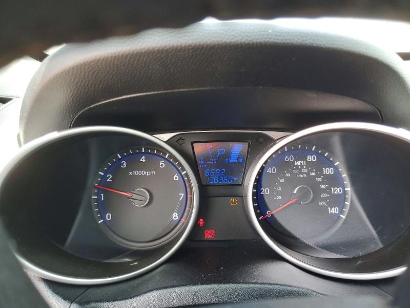 2014 Hyundai Tucson VIN KM8JUCAG7EU797722 COPART salvage auction — FRONT END, Salvage Title, sold $225 on 2026-07-21 (photo 9)